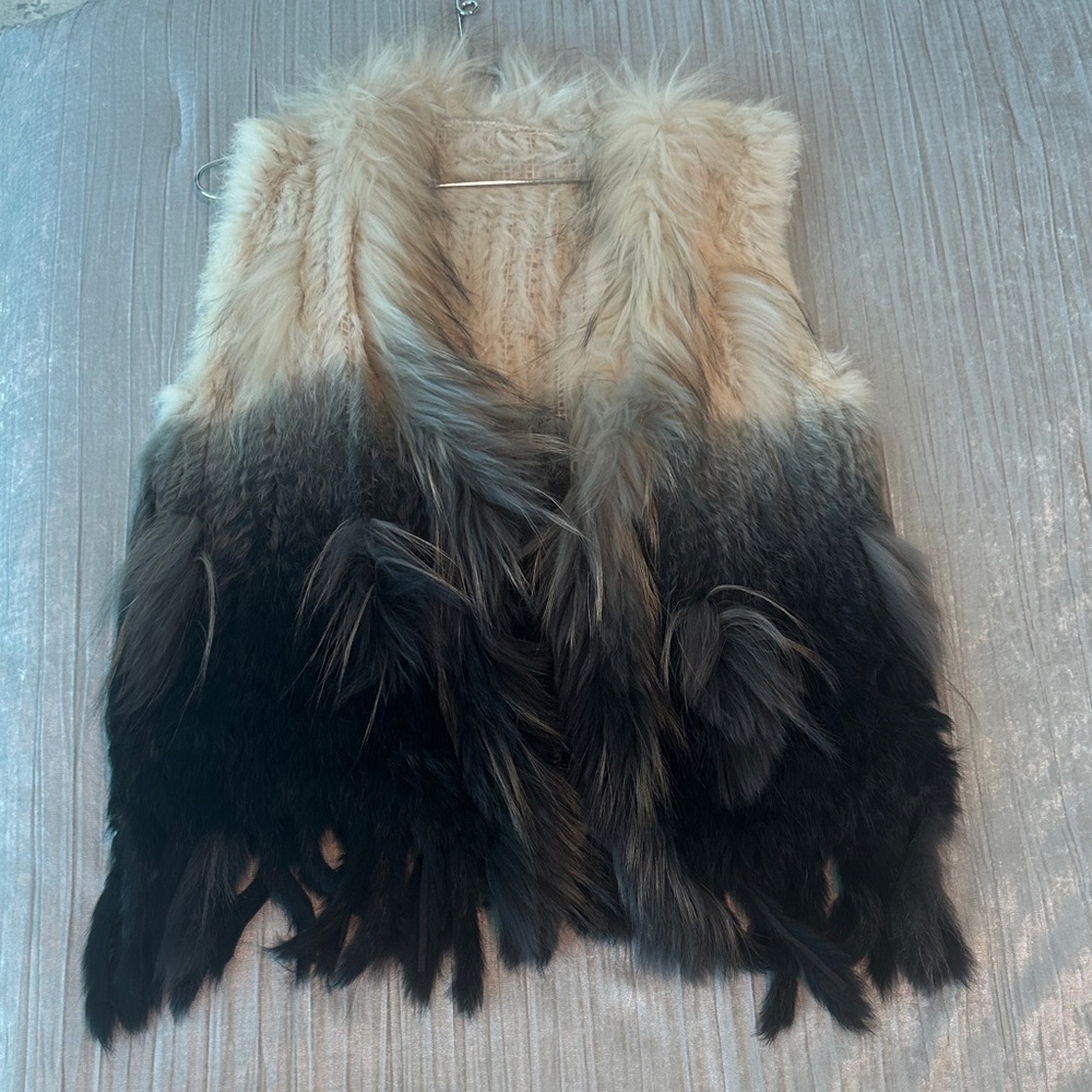 A&O International Ombre Fur Vest